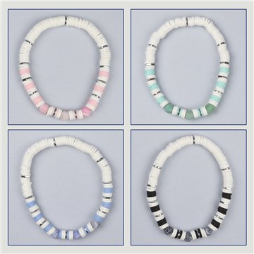 Fimo bracelet. 61. Assorted