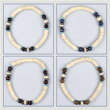 Fimo bracelet. 62. Assorted