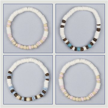 Fimo bracelet. 63. Assorted