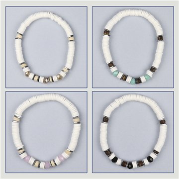 Fimo bracelet. 64. Assorted