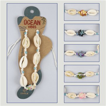 Adjustable anklet. 86. Assorted