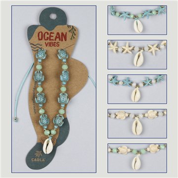 Adjustable anklet. 91. Assorted