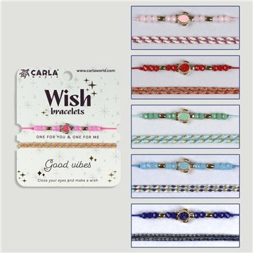 Set 2 pulseras cordón. 04. Tortuga. Surtidas