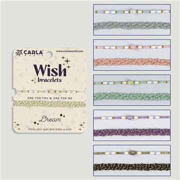 Set 2 pulseras cordón. 05. Bola. Surtidas