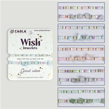 Set 2 pulseras cordón. 16. Chip. Surtidas