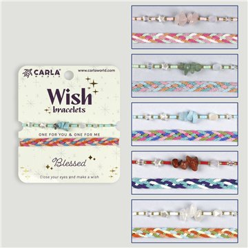 Set 2 pulseras cordón. 39. Chip. Surtidas