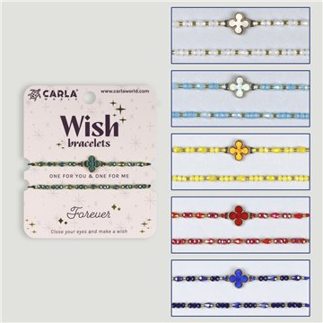 Set 2 pulseras cordón. 55. Cruz. Surtidas