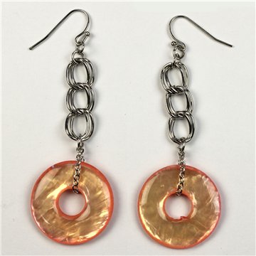 Pendientes Cápiz. 01. Modelo Donut. Surtidos