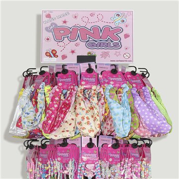 PINK GIRLS.  Expositor con 768 piezas