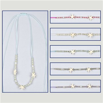 Collar ajustable. 10. Modelo: corazón mineral