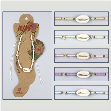 Tornozeleira ajustável. 66. Modelo: Pérola e mineral