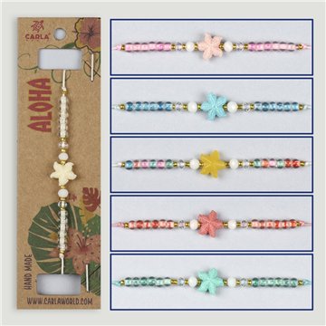 Pulsera ajustable. 88. Modelo: cypraea colores