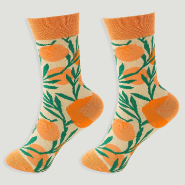 Calcetines. 77. Modelo: Naranjas