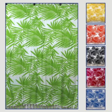 Pareo de rayon. 43. Samambaias. 110x165cm