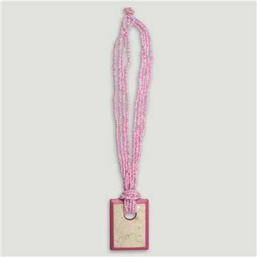 Colgante Calcita. Modelo rectangular. Varios color