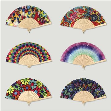 Abanico madera. 31. Modelo Modelos . Surtidos