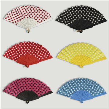 Abanico plástico. 70. Modelo Clásico Andaluz. Surtidos