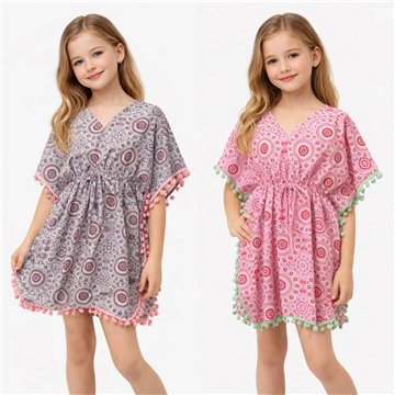 Poncho infantil poliéster.