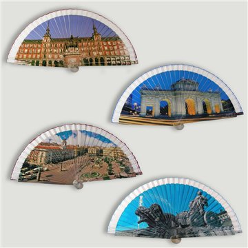 Abanico madera Madrid