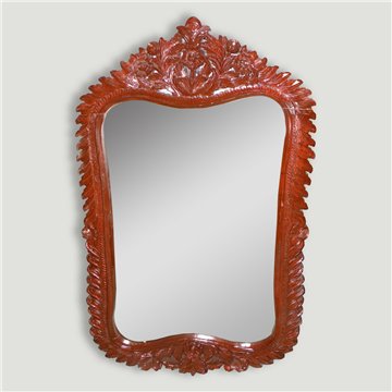 Espejo madera tallada 127x78cm