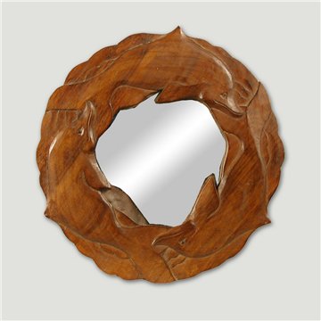 Espejo delfines redondo 20cm