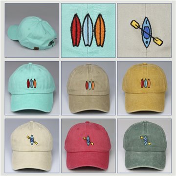 Cap. 01. 100% cotton. Canoe/Board. Assorted