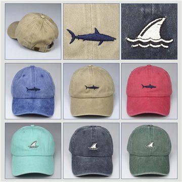 Casquette. 05. Coton 100%. Requin. Assortis
