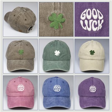 Casquette. 15. Coton 100%. Lucky. Assortis