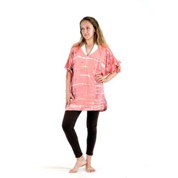 Poncho rayón Tie-Dye.