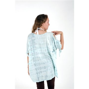 Poncho rayón Tie-Dye.