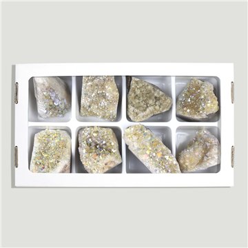 Drusa Amatista Aura Citrino. 4,5-6cm