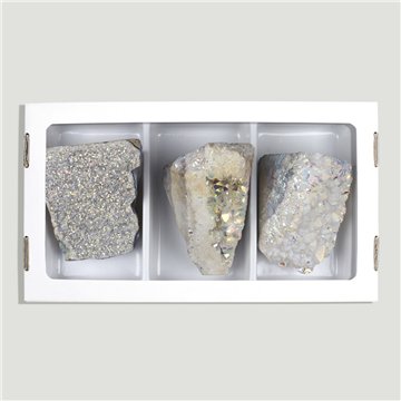 Drusa Amatista Aura Citrino. 9-10cm