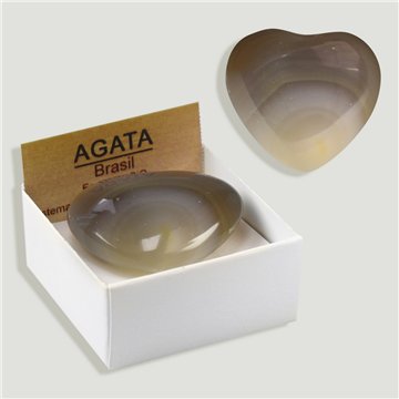 Cajita 4x4 - Corazón Ágata natural - Brasil