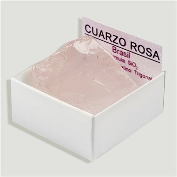 Cajita 4x4 - Chapa Cuarzo Rosa - Brasil