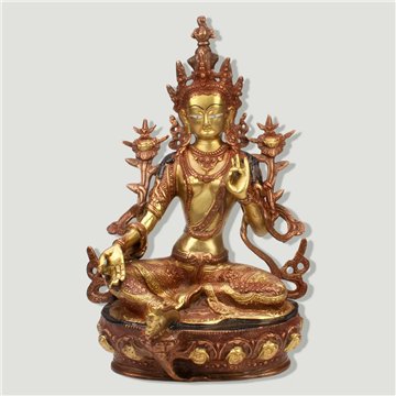 Goddess Tara. Brass. 33cm