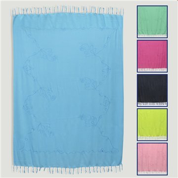 Pareo Rayón. 39. Bordados. 110x165cm