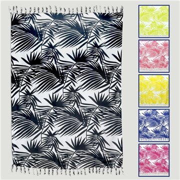 Pareo de rayon. 43. Samambaias. 110x165cm