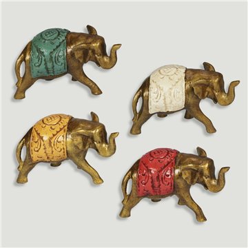 Boeuf �l�phant 12x8cm coloris assorti