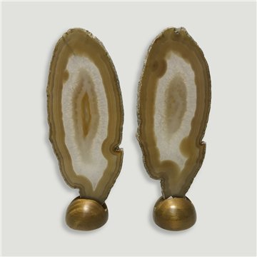 Ágata fina Natural Extra. 24x10cm aprox