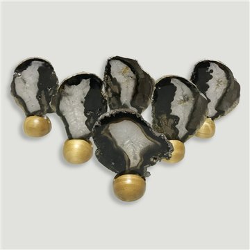 Fine Agate Natural Extra. Approx. 14x9cm