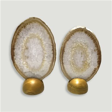 Fine Agate Natural Extra. Approx. 14x10cm