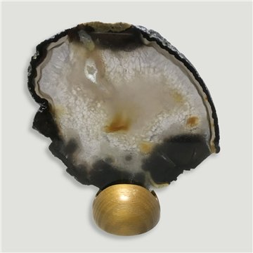 Fine Agate Natural Extra. Approx. 14x15cm