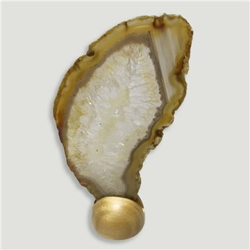 Ágata fina Natural Extra. 16x9cm aprox