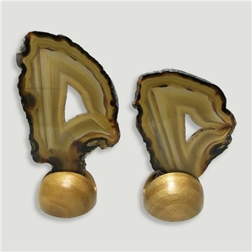 Fine Agate Natural Extra. Approx. 11x7cm