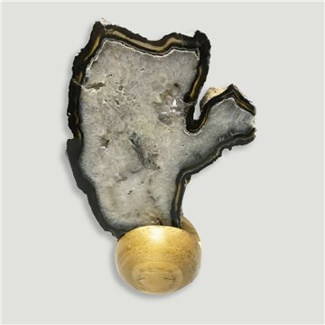 Fine Agate Natural Extra. Approx. 11x8cm