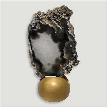 Ágata fina Natural Extra. 13x8cm. aprox