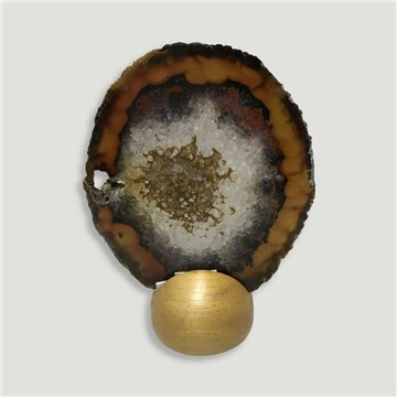 Ágata fina Natural Extra. 10x9,5cm. aprox