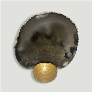 Ágata fina Natural Extra. 11x11cm. aprox