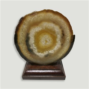 Ágata fina Natural Extra. 9x9cm. aprox