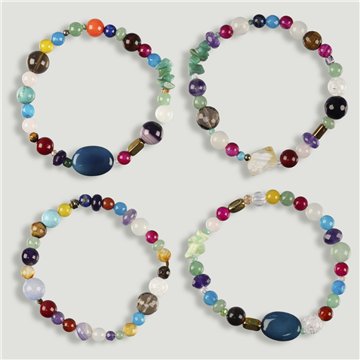 Pulsera. Multiverse. Minerales surtidos